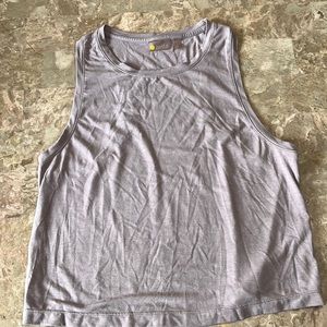 Zella Womens Purple Sleeveless Athletic Tank Top Size XS Yoga Athleisure